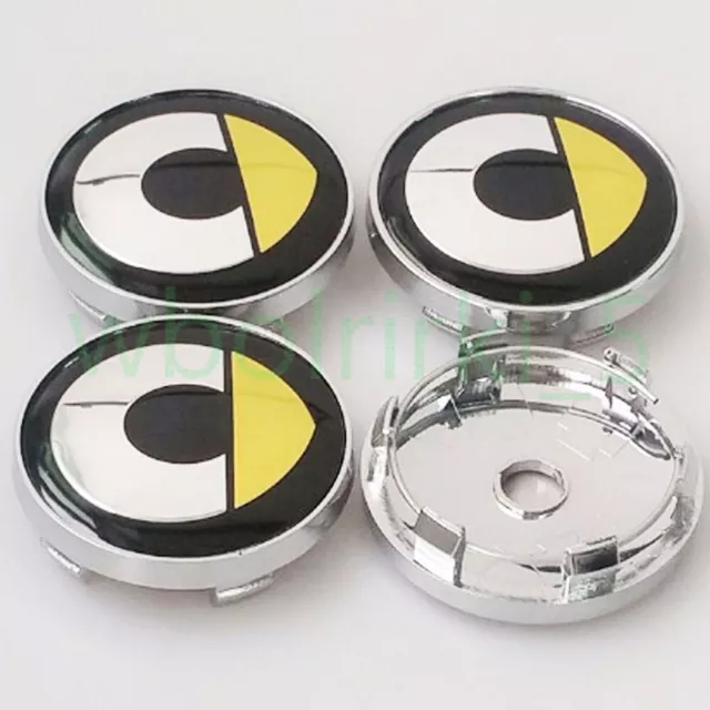 4 x 60mm Für SMART Fortwo ForFour Emblem Nabenkappen Felgendeckel Alu Wheel Cap