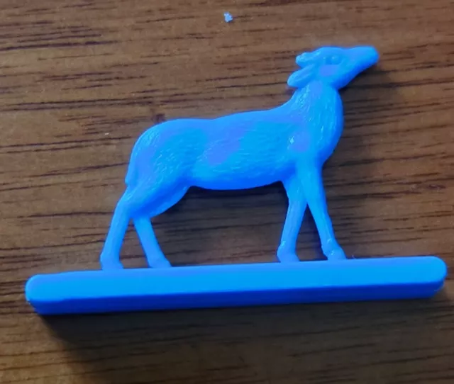 cereal toy weeties lucky dip blue deer 1959 in very good condition  3
