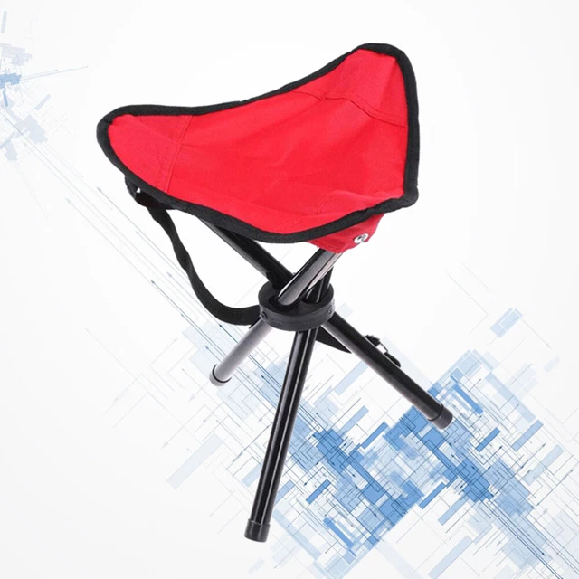 Three-legged Stool Portable Seats Adults Step Stools Foldable Camping
