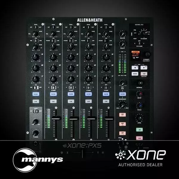 Allen & Heath Xone:PX5 True Analogue Hybrid DJ Mixer (Traktor Certified)