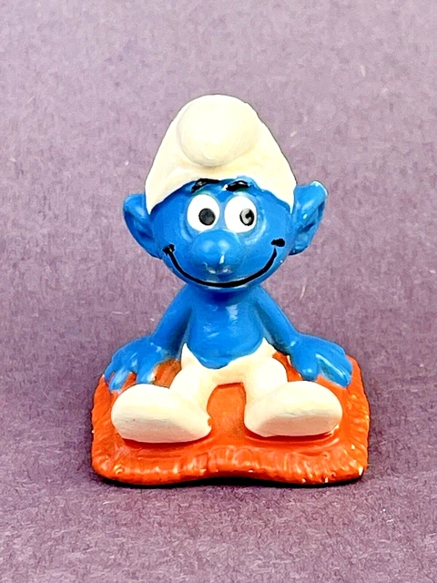 Schtroumpf Schleich Publicitaire 20058 BP - Rare Figurine Vintage (Smurf Puffi Pitufo)