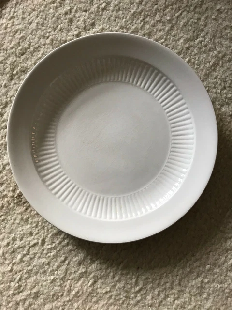 England WMadams & Sons Real English Ironstone Micratex White Porcelain dish 10"