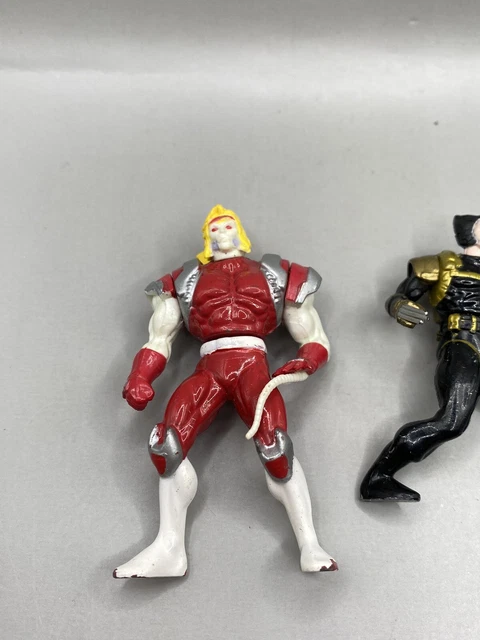 X-Men Toy Biz Marvel Heavy Metal Heroes Die Cast Figures Omega Red Wolverine 3
