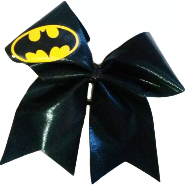 BATMAN spandex Cheer Hair Bow