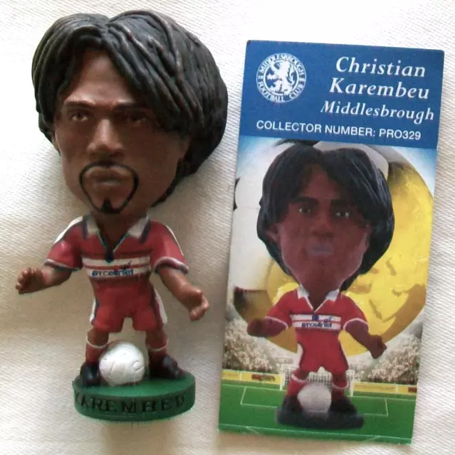 Corinthian Prostars MIDDLESBROUGH Home KAREMBEU PRO329 Loose With Card Series 9