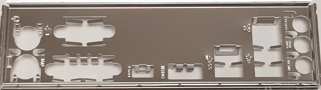 Original IO I/O Shield Blende Bezel Bracket For ASUS PRIME B450M-A II Original IO I/O Shield Blende Bezel Bracket For ASUS PRIME B450M-A II