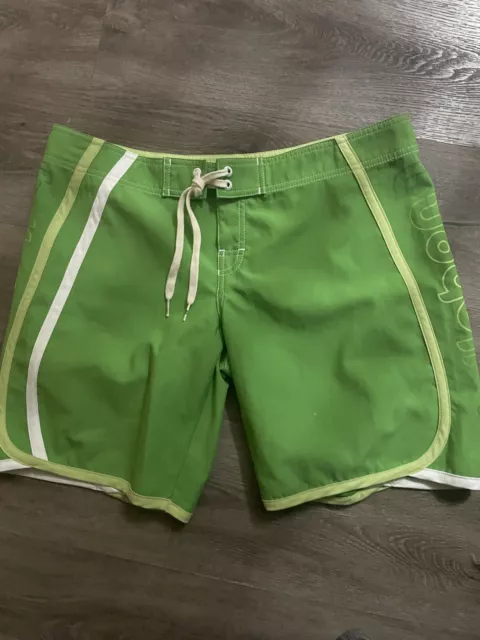 Women’s Juniors Billabong Board Shorts Green Size 9