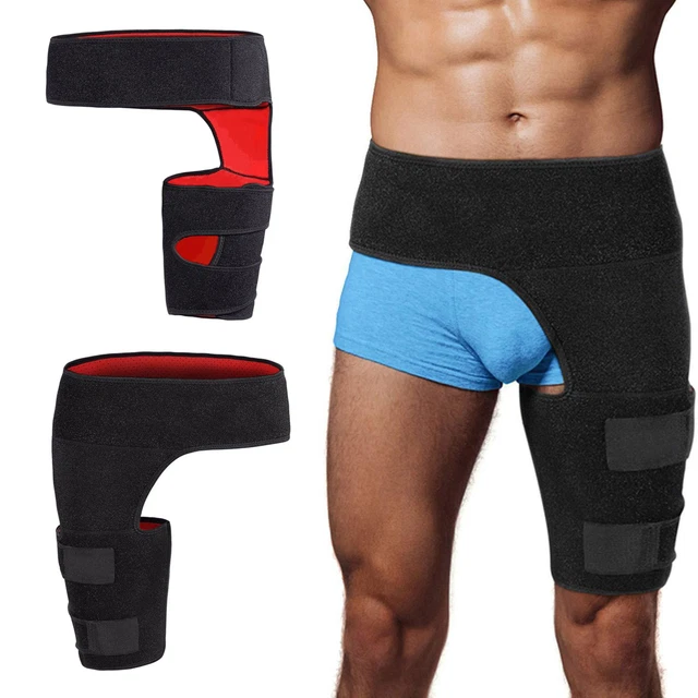 Hip Brace Compression Groin Support Wrap Sciatica Pain Relief Device Belt