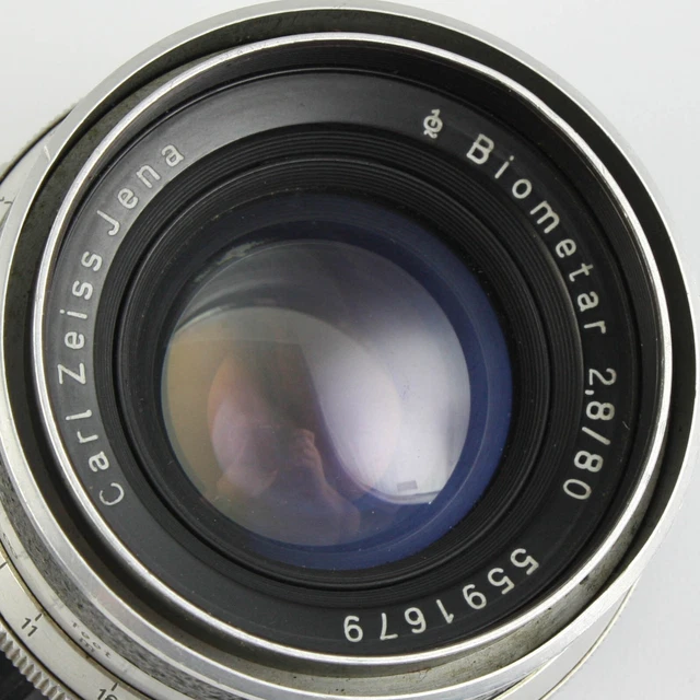 CARL ZEISS JENA Biometar 80mm F/2.8 Pentacon Six Lens For Parts