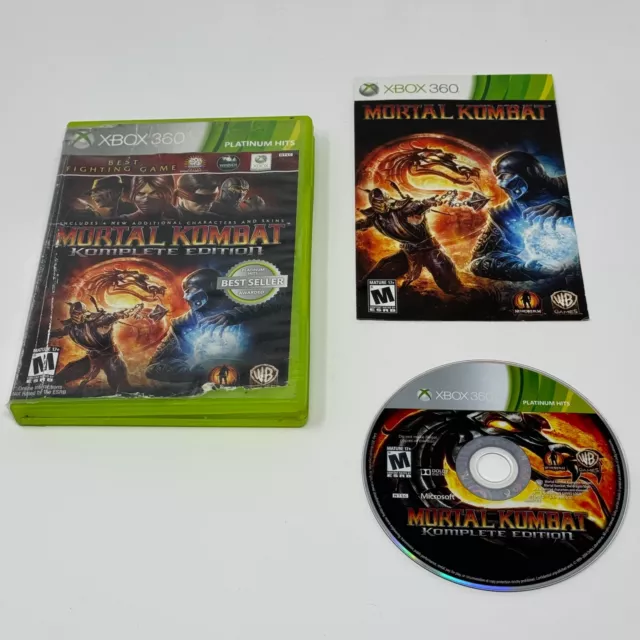 Mortal Kombat Komplete Edition - Xbox 360 (Platinum Hits