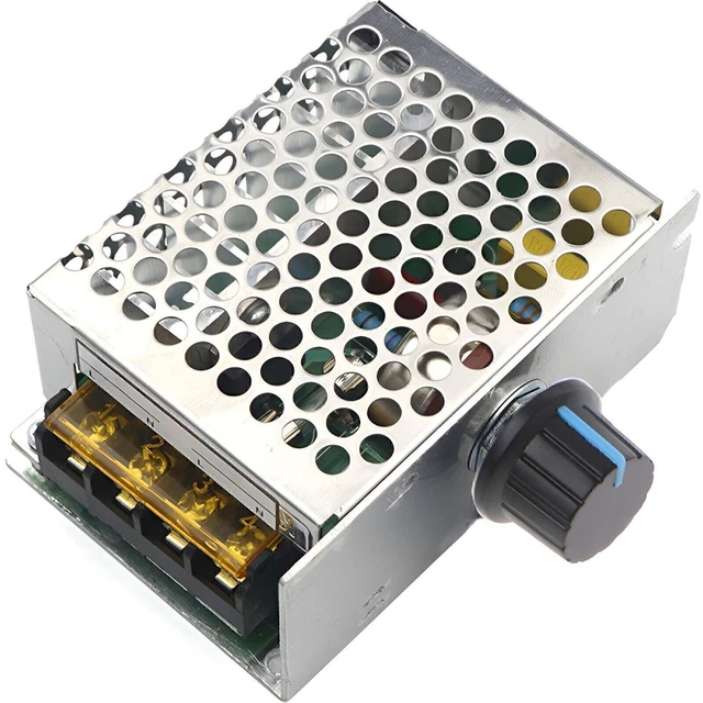 Régulateur De Tension AC 220V 4000W - Variateur De Vitesse Pour Moteur - Contrôle De Température Et Luminosité