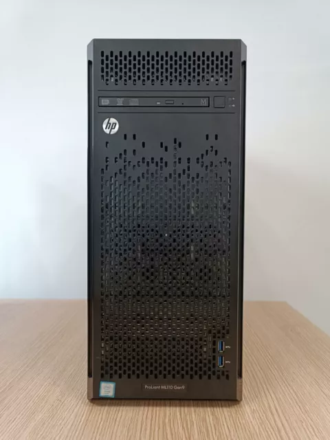 SERVEUR TOUR HP Proliant ML110 G9 1x Intel Xeon Six Core E5-2620 V3 12 Go 2x HDD