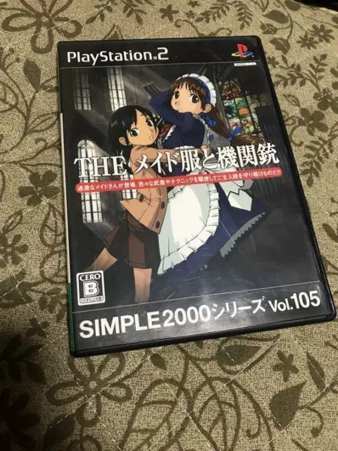 SIMPLE Vol.88 THE Mini beautiful woman cop PS2 D3 PUBLISHER PlayStation 2  Japan 4560467047193