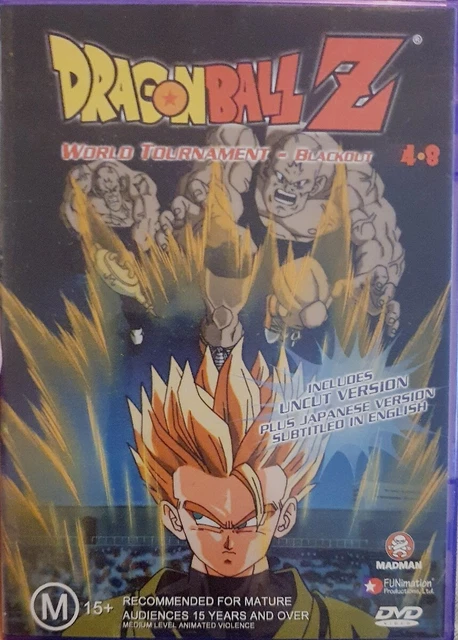 DRAGON BALL Z: Vol Part (DVD, 2000) World Tournament Blackout Region   $6.36 PicClick AU