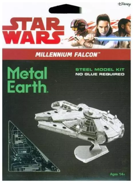 Metal Earth: STAR WARS Falcon | Stück (2018) | Steel Model Kit | 502658