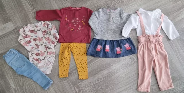 baby girl clothes 12- 18 months bundle