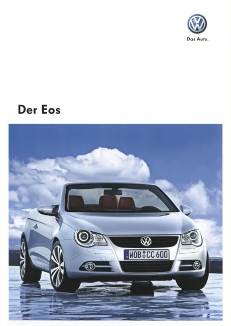VW EOS Prospekt 2009 10/09 brochure prospectus folleto catalog brosjyre brosjyre