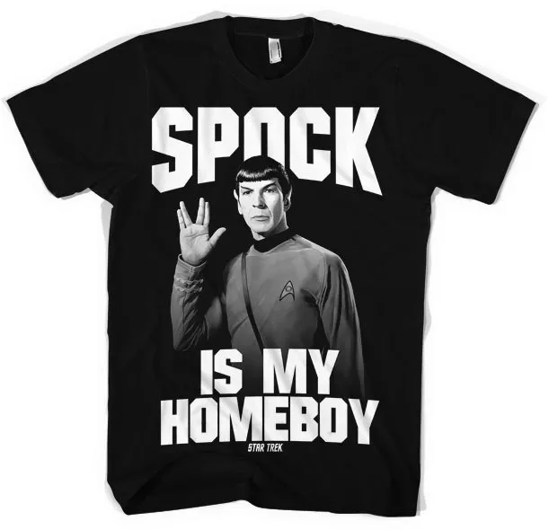 Licence Officielle Star Trek - Spock Is My Homeboy Big&tall T-Shirt