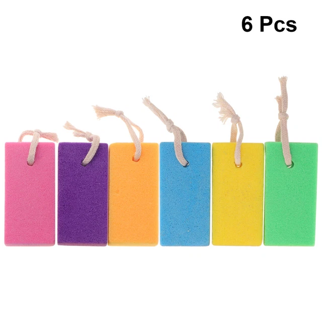 6 Pcs Natural Pumice Stone Pumice Feet Dead Skin Remover Stone