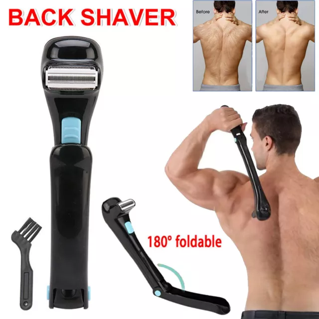 Back Hair Shaver Electric Men Razor Cutter Remover Groomer Body Leg Hair Trimmer