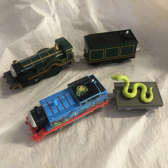 Thomas The Train Motorized Jungle Train With Snake & Emily Train Trackmaster