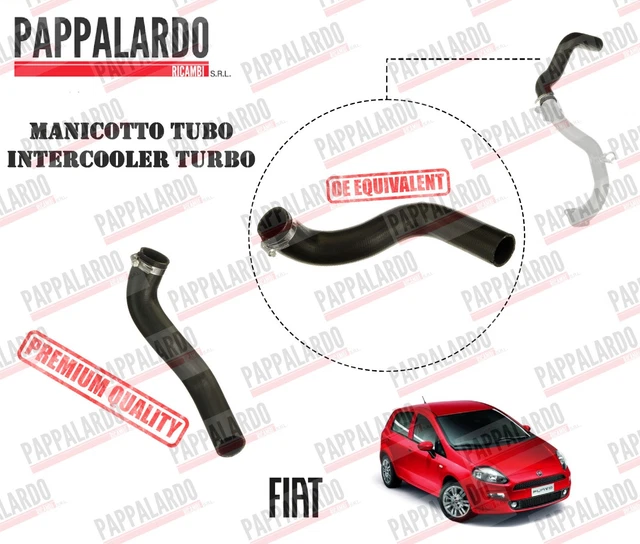 MANICOTTO INTERCOOLER TUBO TURBO ARIA PER FIAT 500L TIPO EGEA 1.3D 52028427 - 4