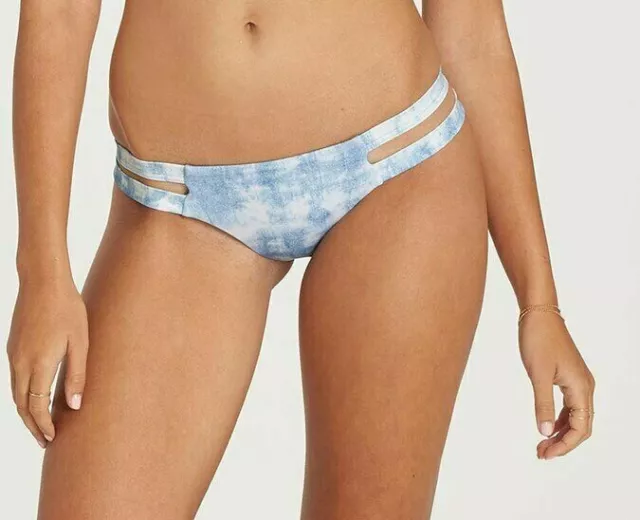 Billabong Women's Bikini Briefs Isla Mas Olas Blue Tide