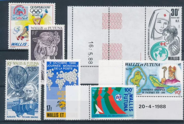 [BIN20594] Wallis & Futuna good lot very fine MNH stamps