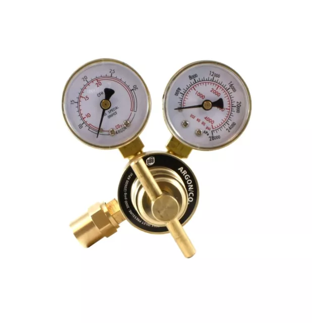 Industrial Argon Regulator/Flowmeter Gauges for MIG and TIG Welders - S&#220;A