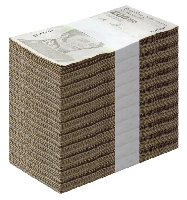 Venezuela 200 Mil Bolivar Soberano 2020 CIRCULATED X 1000 PCS Brick USA SELLER!!