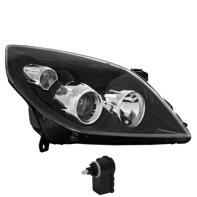 Halogen Headlight Right Opel Vectra C Signum Year 05-08 Incl. Motor