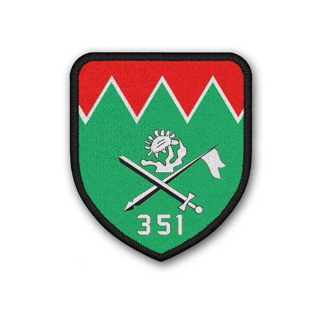 Copytec Patch 1 PzGrenBtl 182 Panzergrenadierbataillon – Klettpatch Für Uniform Oder Jacke