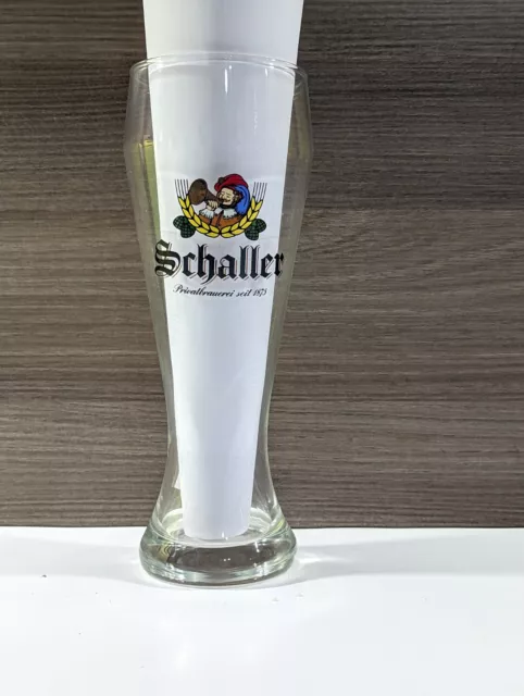 Bierglas Weizenglas - Schaller - Bier Beer Bayern Bavaria Germany