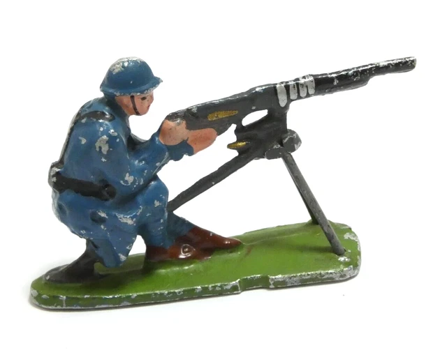 Figurine De Soldat Ancien Quiralu – Jouet Vintage Pour Collection
