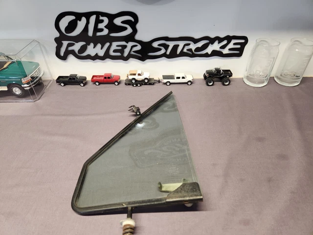 92-96 Ford F150 F250 F350 Bronco Drivers Side Wing Window Glass Left