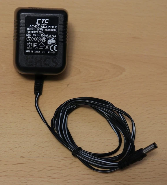 Behringer Power Supply / PSU-SB Adaptateur Courant Continu 9 V