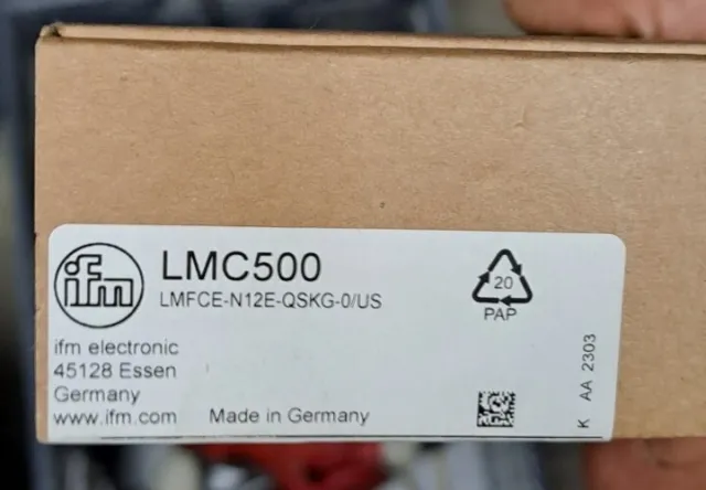 ifm LMC500   - Füllstandsensor zur Grenzstanderfassung - *Neu In OVP*