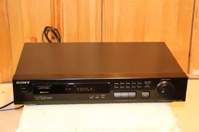 SONY ST-S261 FM/AM Stereo Tuner hifi Separate Black Quality 02-002