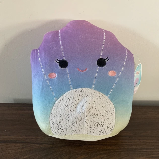 SQUISHMALLOWS SHAUNA SEASHELL Clam Squishmallow NWT 7" $9.34 - PicClick