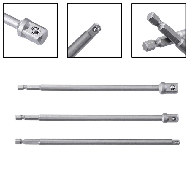 Strumento prolunga 3/8 Impact avvitatore a percussione esagonale asta 1/4