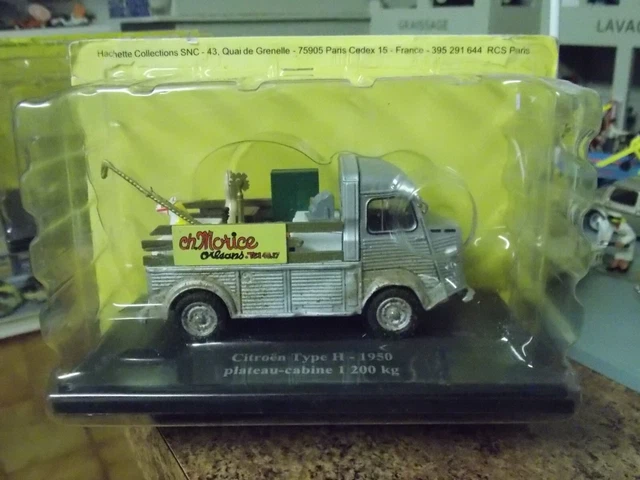 Camion Citroën Type H 1950 Plateau Cabine 1/43 - Éligor - Modèle Neuf Boîte D'Origine