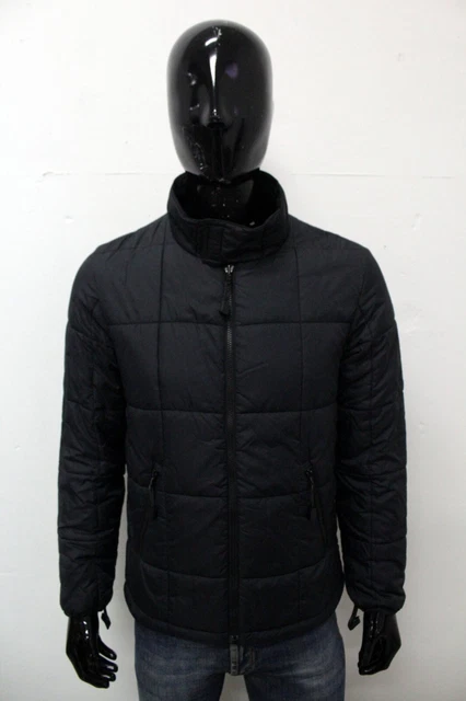 Giubbotto Aspesi Taglia S Nero Uomo Giacca Giubbino Invernale Jacket Coat Logo