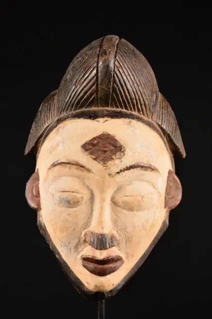 21309 African Old Punu Mask / Mask Gabon