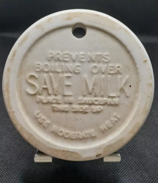 Vintage Stoneware Milk Saver Boiler, V/Good Cond. For Age, Unbranded