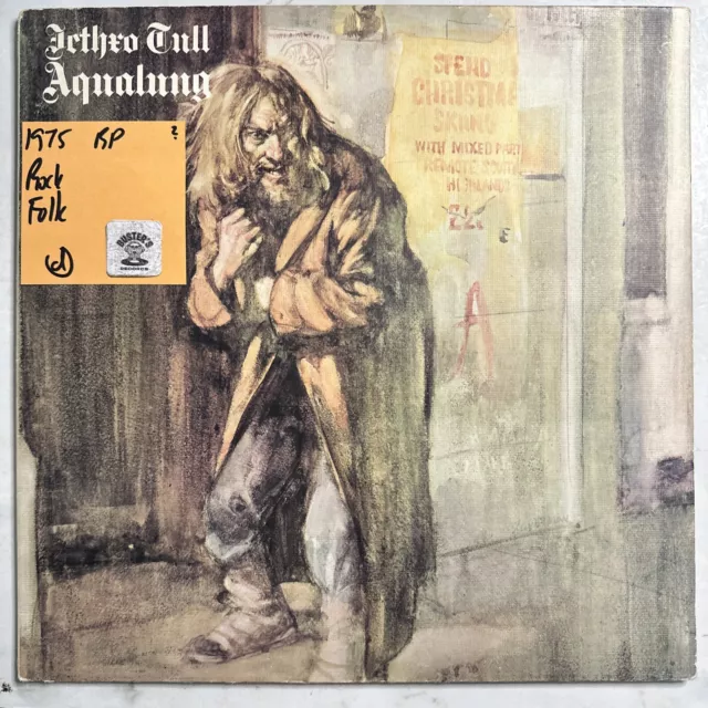 Jethro Tull – Aqualung 12” Vinyl Record VG Repress