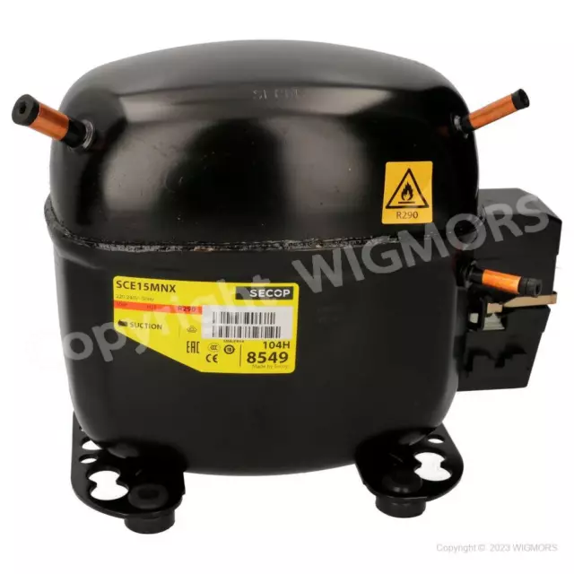 220-240 V Compressor Secop SCE15MNX HST 104H8549 R290 50 Hz