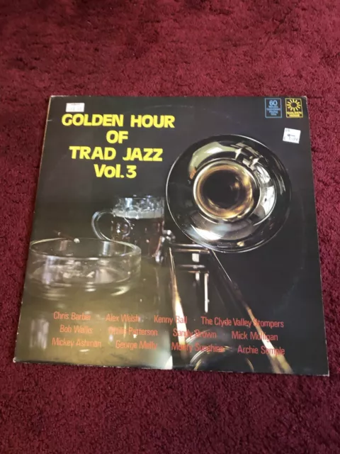 GOLDEN HOUR OF TRAD JAZZ VOL.3 12"LP Vinyl Record MINT CONDITION