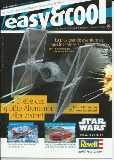 Katalog Revell Easy Kit Action 2011/12 Modellbausätze Star Wars Flugzeuge Auto