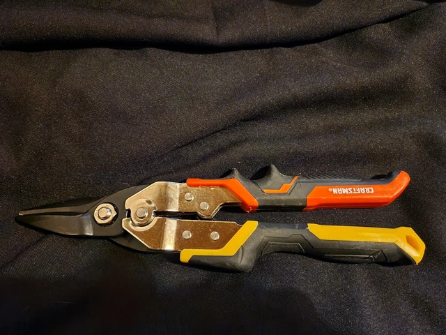 CRAFTSMAN Aviation Snips, Center Cut (CMHT73756) 18 GA CR Steel 1.18-in 60CrV