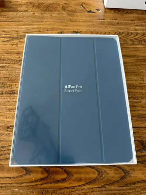 Genuine Apple Smart Folio Case - iPad Pro 12.9" 3rd/4th/5th/6th Gen Marine Blue